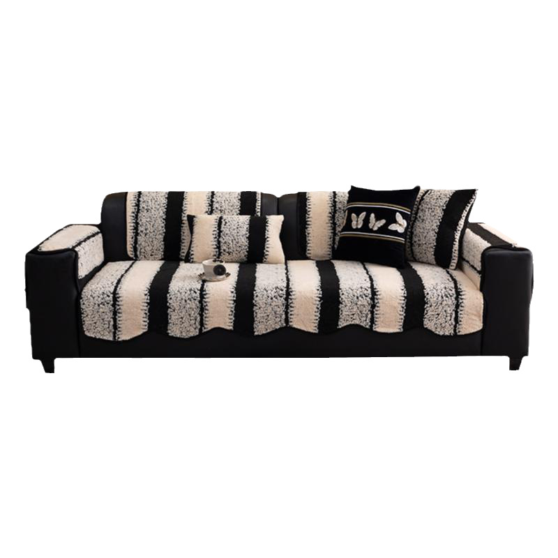 日本进口冰丝沙发垫夏季现代高端沙发套罩防滑凉席坐垫子冷感盖布