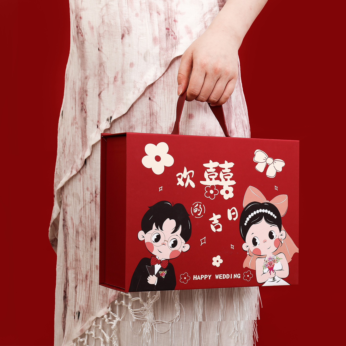 伴手礼女伴娘高档实用礼物送姐妹团结婚礼送宾客闺蜜朋友礼盒套装 - 图0