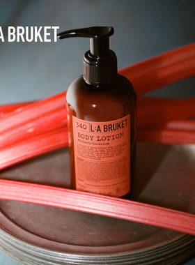 【新品尝鲜】L:A BRUKET大黄/天竺葵 洁肤露55ml/身体乳55ml滋润