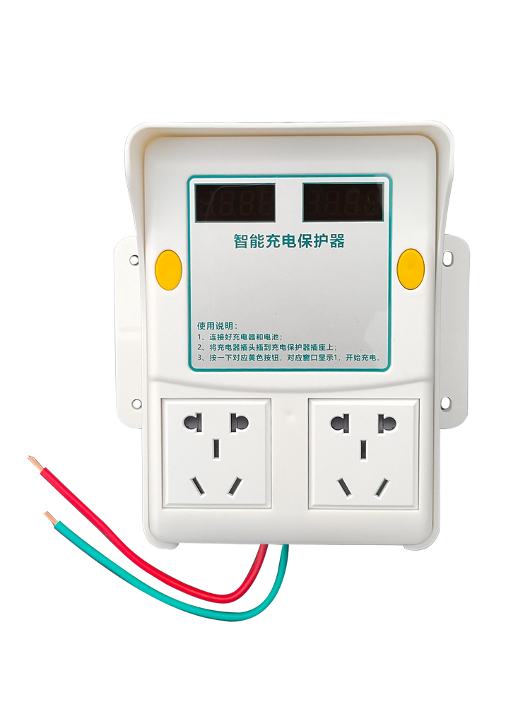 充满自动断电电瓶车充电保护插座家用智能电动车工厂充电桩定时器 - 图3