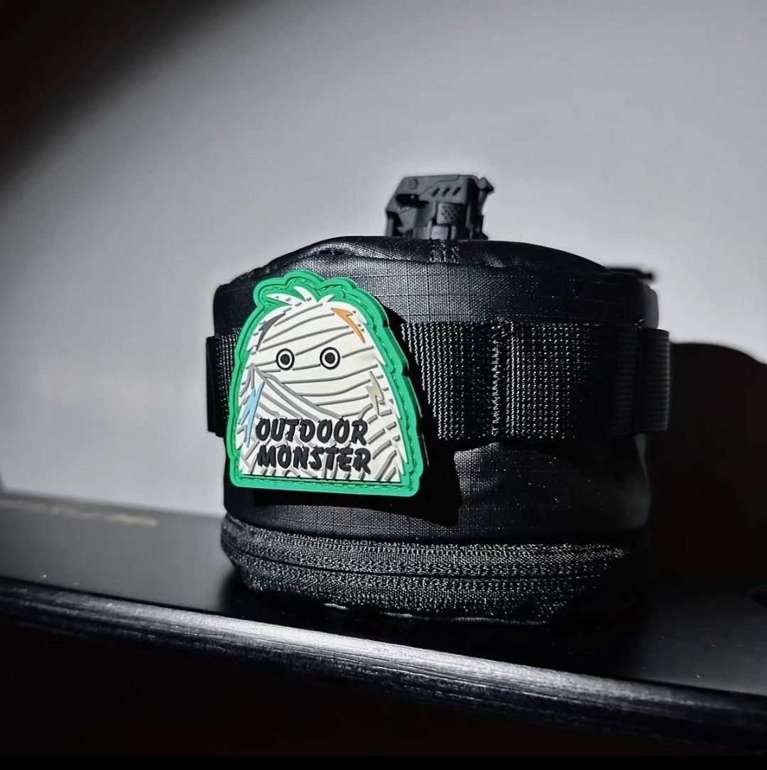 monster小怪兽户外露营装备收纳包气罐套魔术贴士气贴章徽章补丁,淘宝优惠券,粉丝福利购,淘宝优惠卷