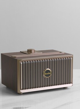 复古怀旧经典蓝牙音箱收音机家用客厅门店无N线低音炮音响装饰摆