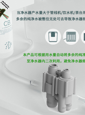 MO分流器解决防止净水器频繁启停