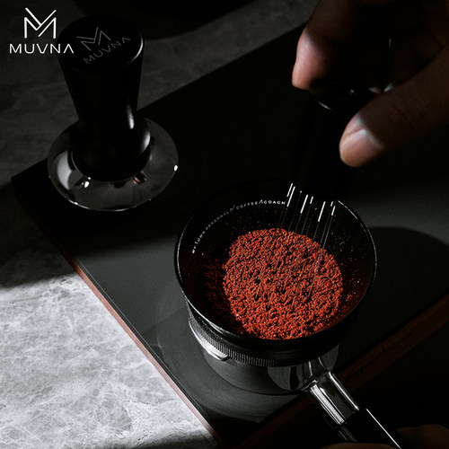 MUVNA慕威纳 意式咖啡机手柄磁吸接粉环51/53/58mm通用外卡防飞粉 - 图2