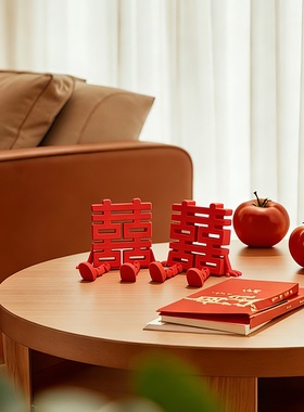 2026年新款喜字摆件喜庆装饰品