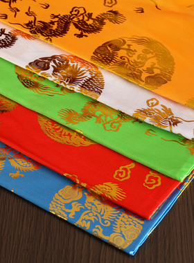 五色烫金哈达烫金工艺哈达龙凤藏族饰品批量发吉祥多款哈达批量发