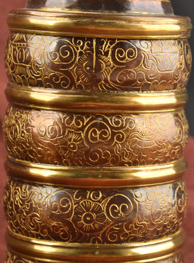 尼泊尔雕花密宗多层藏传用品