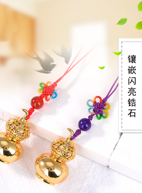 纯铜香囊镶嵌锆石挂件吊坠新品