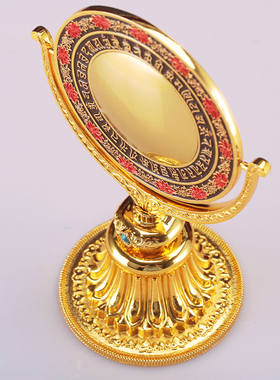 合金家用用品摆件藏式莲花