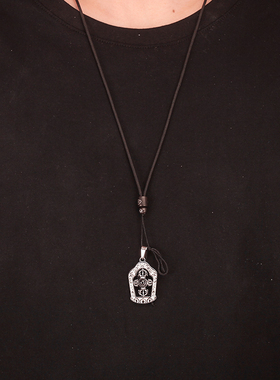 吊坠项链男女钛钢合金十钛钢合金