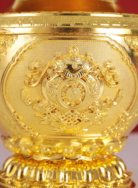 圆顶宝瓶大小号全合金财神