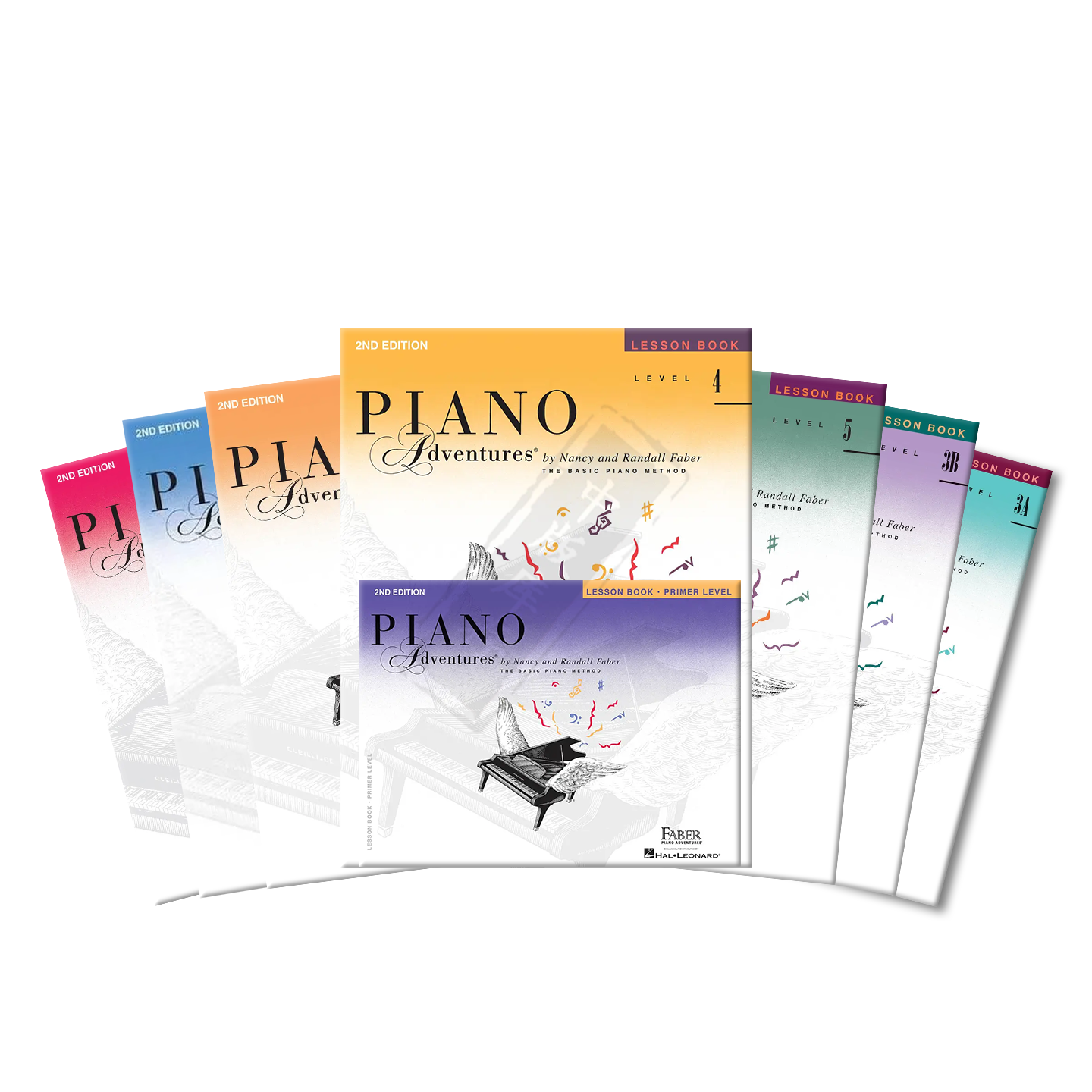 钢琴基础教材 菲伯尔 课本 入门级到5级 全套共八卷 海伦德原版乐谱书 Faber Piano Advantures Leson Book,淘宝优惠券,粉丝福利购,淘宝优惠卷