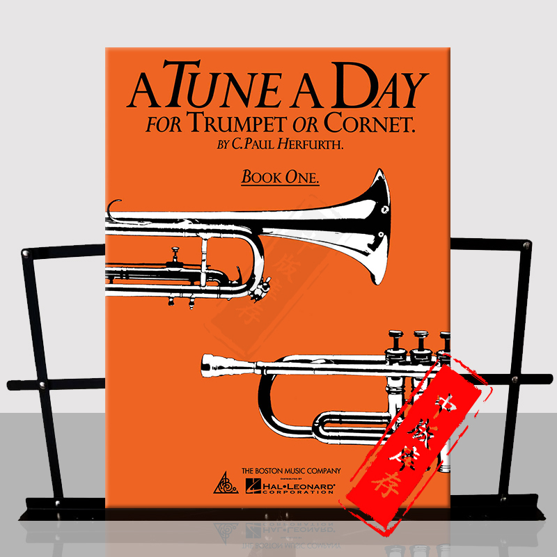 小号或短号每日练习卷一 Music Sales原版进口乐谱书 A Tune a Day for Trumpet or Cornet Vol 1 HL14034230-图0