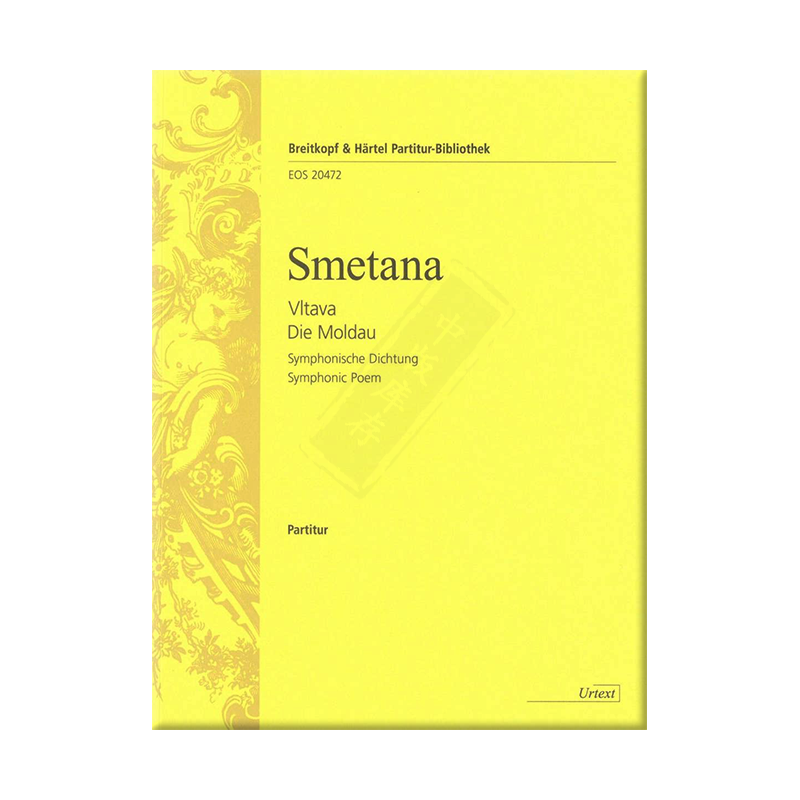斯美塔那 伏尔塔瓦河 交响诗 选自我的祖国 指挥总谱 大熊原版乐谱书 Smetana The Moldau from My Fatherland EOS20472 - 图2