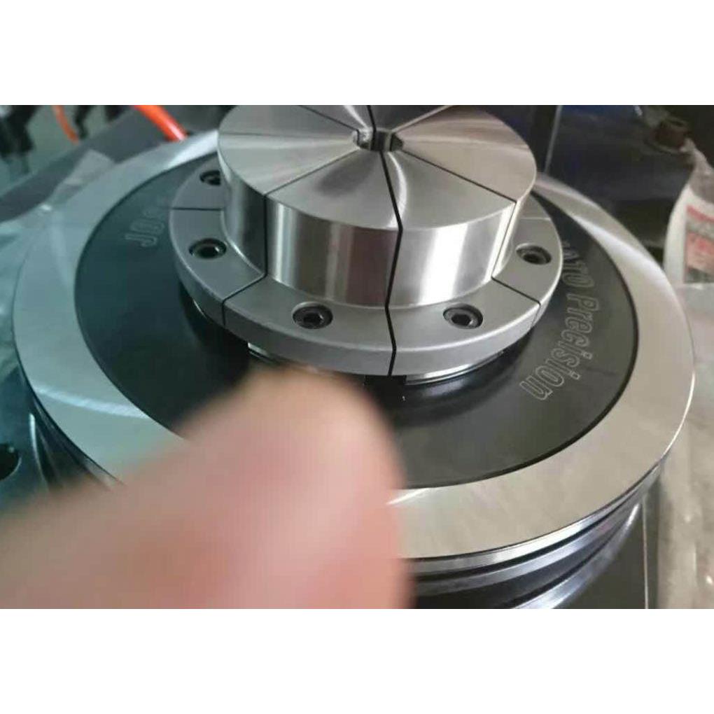 精密筒夹卡盘JAP104 JAP105气油压精密膜片夹头卡盘车床卡盘 - 图2