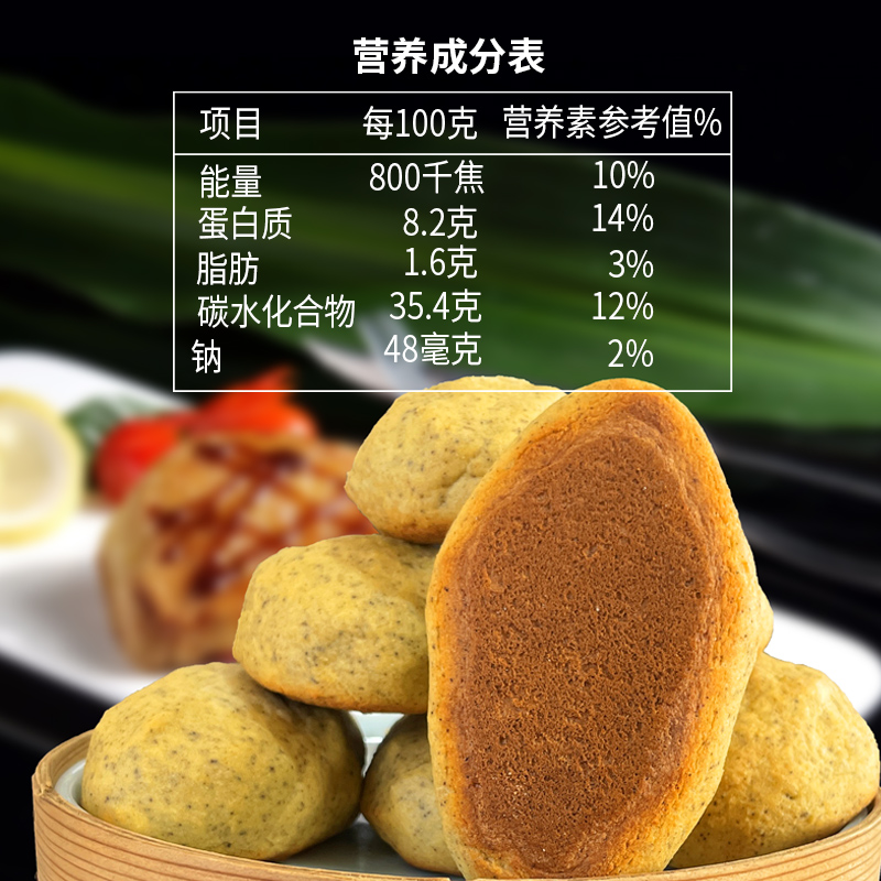 希森杂粮玉米饼子粗粮饼山东手工铁锅早餐主食饱腹锅贴批发8个装-图2