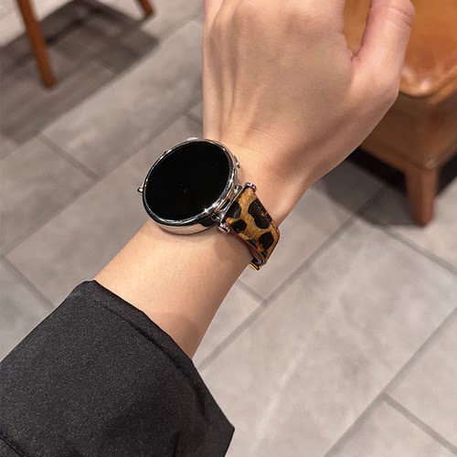 适用华为豹纹四叶草磁吸扣手表表带watch3proFit3GT6GT4GT5女士 - 图2