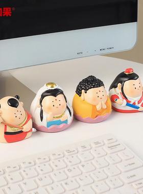 西游记黑神话悟空小摆件创意家居办公室国潮风如来观音桌面装饰品