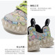 OETZI low-top graffiti ugly canvas shoes