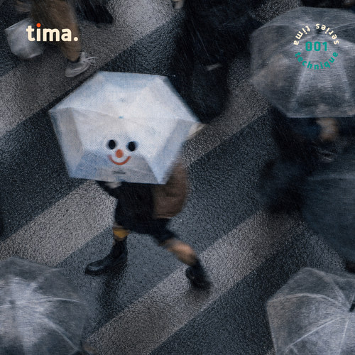 tima商店「变色晴雨伞」遇水变色黑胶户外遮阳便携折叠安全伞 - 图2
