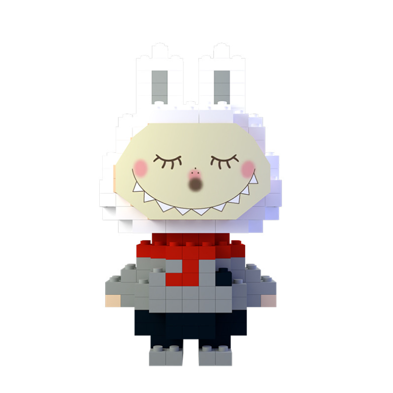 拉布卡通积木拼装图益智盲盒奖品儿童生日礼物小礼品分享学生玩具,淘宝优惠券,粉丝福利购,淘宝优惠卷