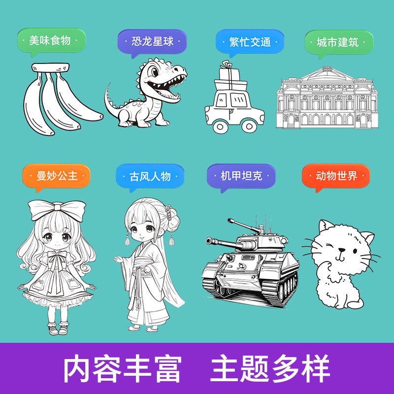 Comic line drawing copy book for children, pen control training, red drawing book, tanks, mechas, warriors, chariots, anime characters and comics for beginners, hand-painted coloring books, sketch drawing books for 3 to 6-10 years old