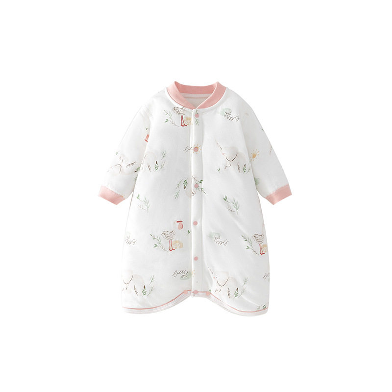 新生儿婴儿睡袋蝴蝶衣冬季防踢被保暖男女宝宝夹棉连体衣纯棉睡袍,淘宝优惠券,粉丝福利购,淘宝优惠卷