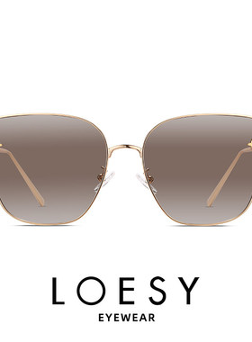 洛伊士遮阳蝶形时尚女士太阳眼镜