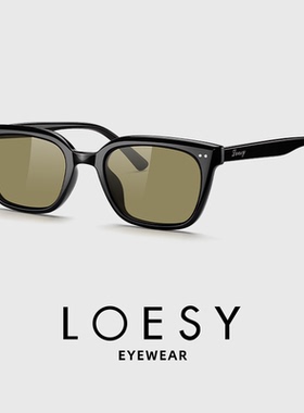 洛伊士新款防紫外线高清尼龙太阳镜男时尚猫眼窄框防晒墨镜女2369