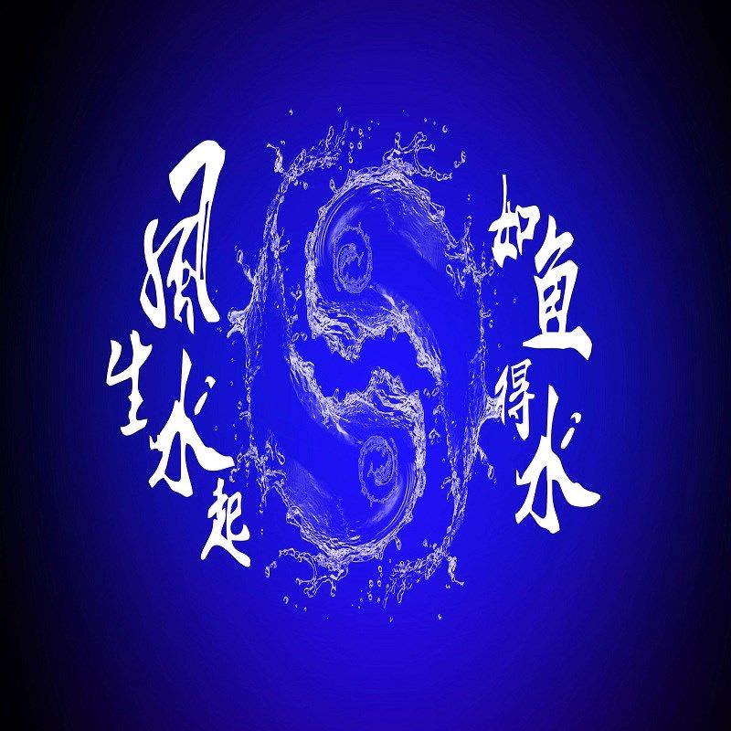 鱼缸背景贴纸风生水起3D高清造景壁画自粘装饰免胶外贴静电贴定,,淘宝优惠券,粉丝福利购,淘宝优惠卷