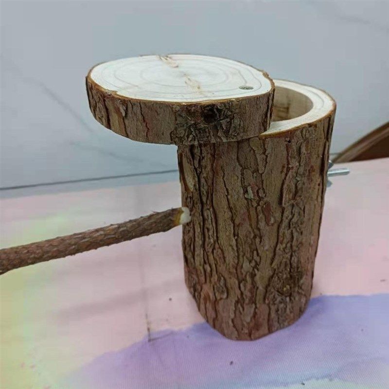 贝子鸟玄凤小型鸟类空心树桩鸟窝杉木木头躲藏窝繁殖窝树洞窝保暖,淘宝优惠券,粉丝福利购,淘宝优惠卷