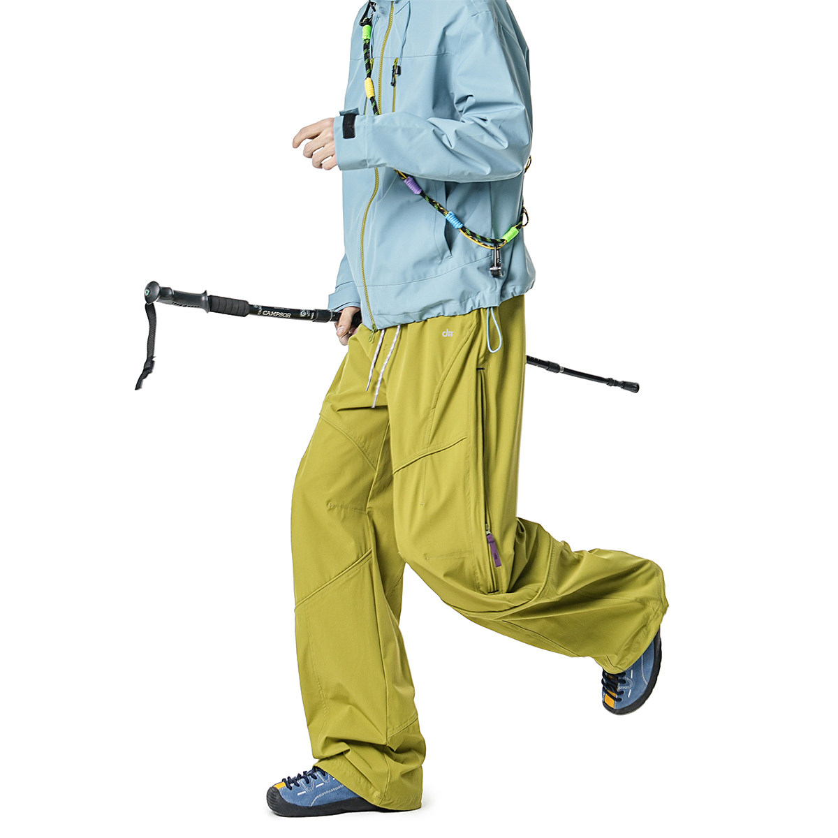 QOTRIOCK outdoor soft shell waterproof pants for hiking