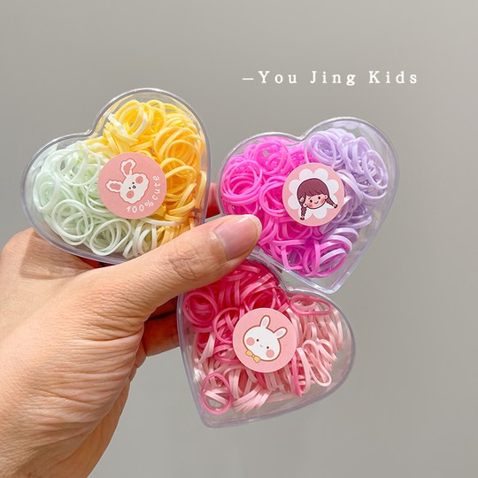 婴幼儿发圈一次性不伤发橡皮筋宝宝头绳扎小啾啾发绳高弹皮套头饰