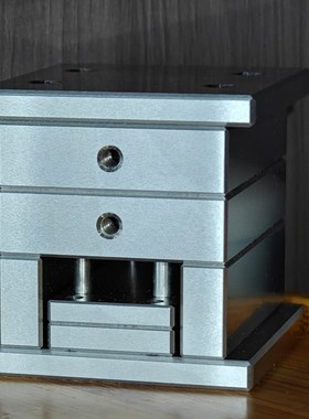 加工模架摆件机加工礼品桌面摆件迷你工艺品模胚送礼金属模架模型