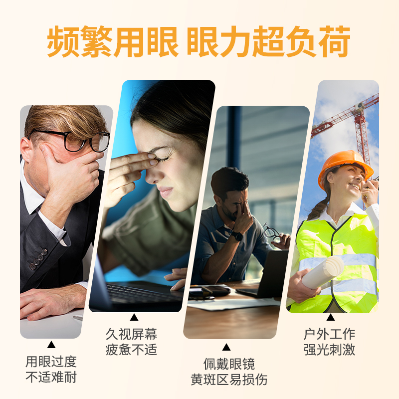 普丽普莱美国进口高含量护眼保健品成人叶黄素软胶囊40mg护眼片丸