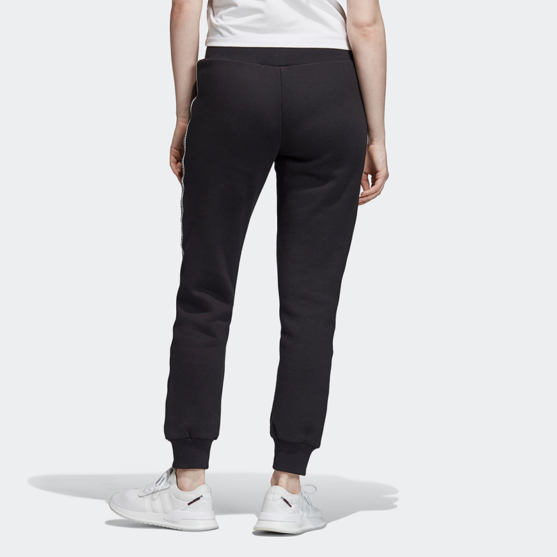 Adidas阿迪达斯女子春秋字母运动透气紧身长裤束脚卫裤FN2789 - 图2