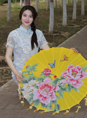 古典古风油纸伞汉服道具装扮演出走秀道具伞中国风新中式户外装饰