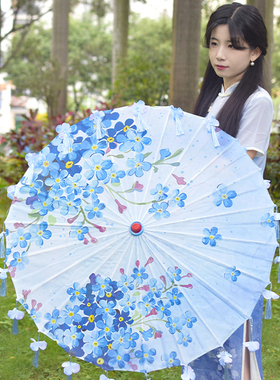 流苏花瓣伞厂家直销原创设计旗袍汉服拍摄道具吊顶装饰中国古典风