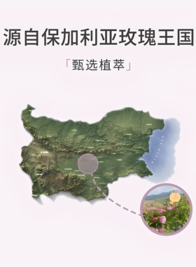艾十二保加利亚玫瑰纯露湿敷水天然大瓶精华水玫瑰花水官网正品
