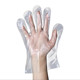 Extra thick disposable gloves catering food hand mask eating lobster thickened transparent PE plastic film