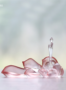 心缘堂琉璃莲花线香香插香器【净悟】创意家用禅意摆件家居饰品