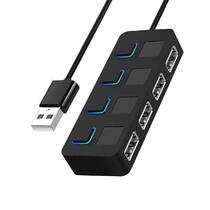 USB 2 0 HUB Multi USB Splitter 4 Ports Expander USB Power