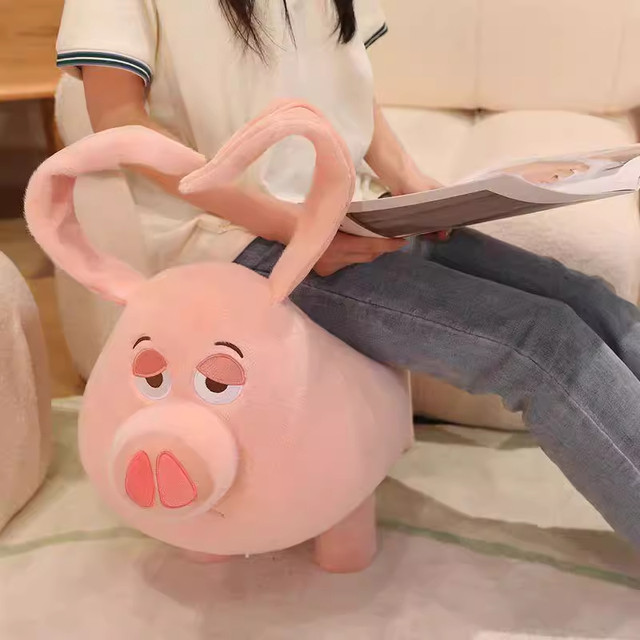 Flying Pig Mount Pig Doll Stool Cute