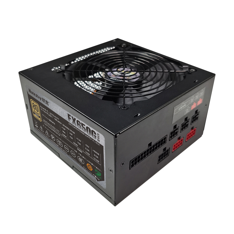 航嘉FX650G电脑电源650W金牌全模组wd500W机箱台式机电源600W750W-图2