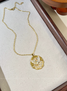金缕琼凰新中式凤凰吊坠项链