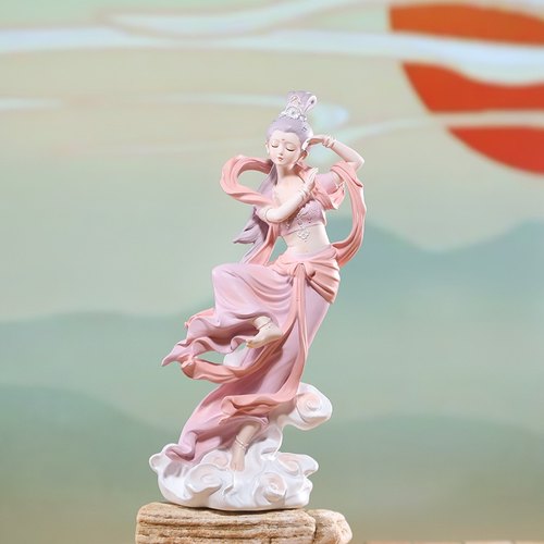 古风传统敦煌飞天客厅桌面摆件家居装饰结婚生日礼物国潮树脂软装 - 图2