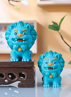 【圣护瑞兽】普贤文殊菩萨坐骑摆件景区礼品家居装饰品礼物纪念品