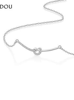 阿吉豆AJIDOU项链爱心项圈锁骨链