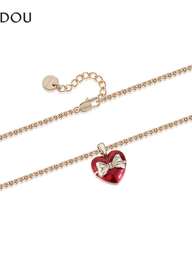 AJIDOU阿吉豆项链女款缤纷岁末系列锁骨链短颈链