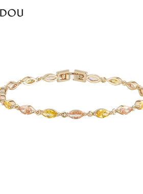 阿吉豆AJIDOU手链饰女款穗语流光系列商场同款轻奢手饰高级感饰品